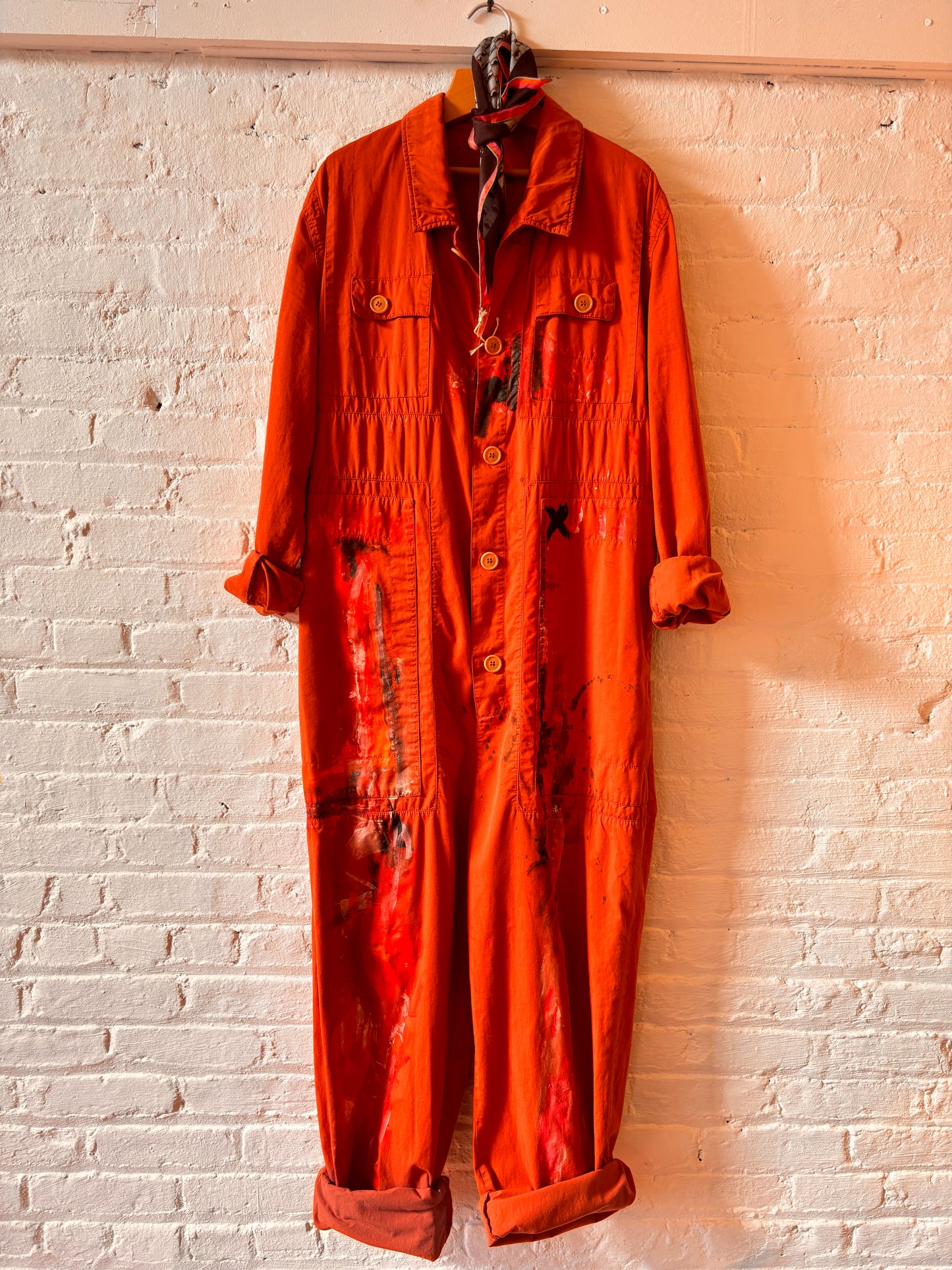 Painters Burnt orange Jumper