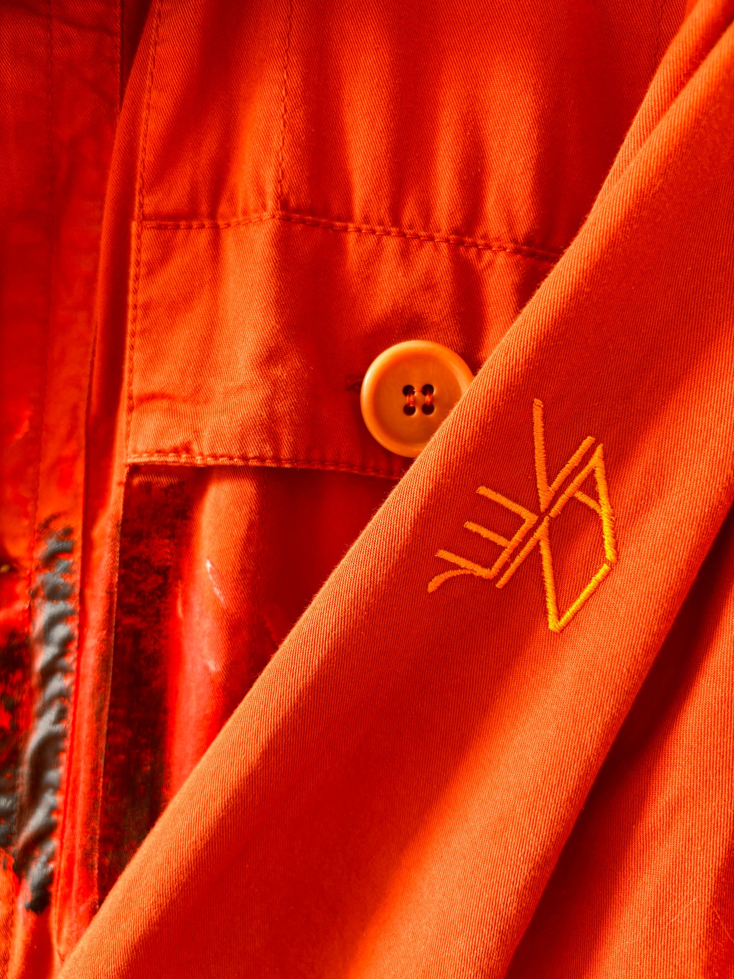 Painters Burnt orange Jumper